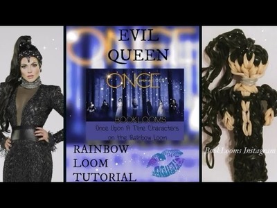 Rainbow Loom Evil Queen Regina How To.Tutorial Once Upon A Time