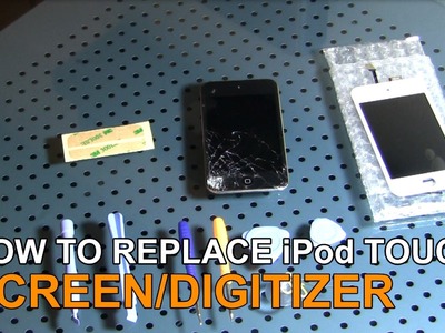 Repair a 4th Generation Apple iPod Touch Screen and Digitizer In Under 20 Minutes