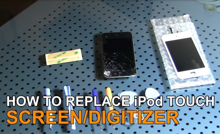 Repair a 4th Generation Apple iPod Touch Screen and Digitizer In Under 20 Minutes