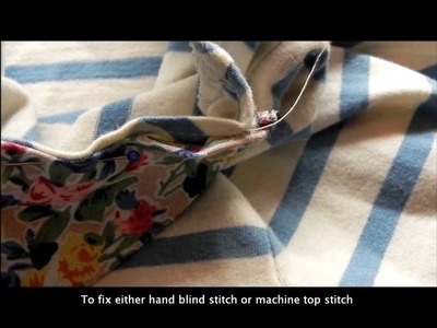 T-shirt series: How to make and attach a collar