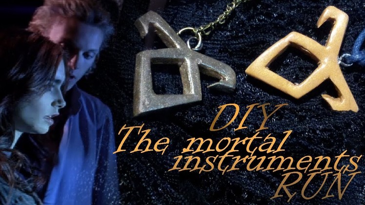 The Mortal Instruments Necklace Runes. DIY