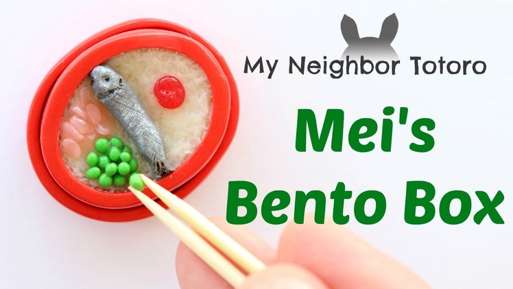 ♦ Totoro Collab ♦ Mei's Bento Box - Polymer Clay Tutorial ft. Liz Claudia