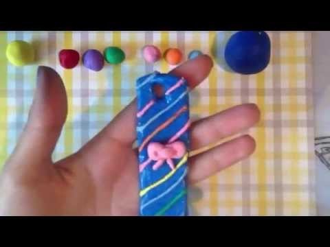 Back to school: how to make a polymer clay bookmark