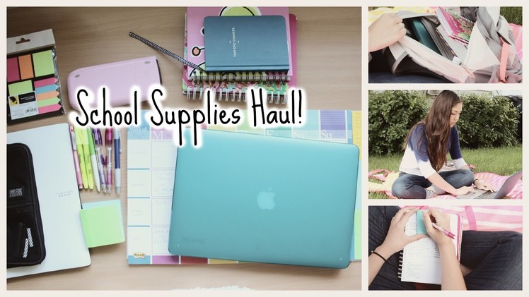 Back to School Supplies Haul 2014!
