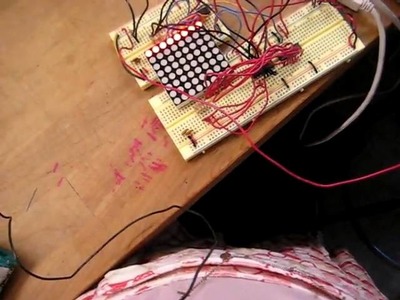 "breathing" LED matrix