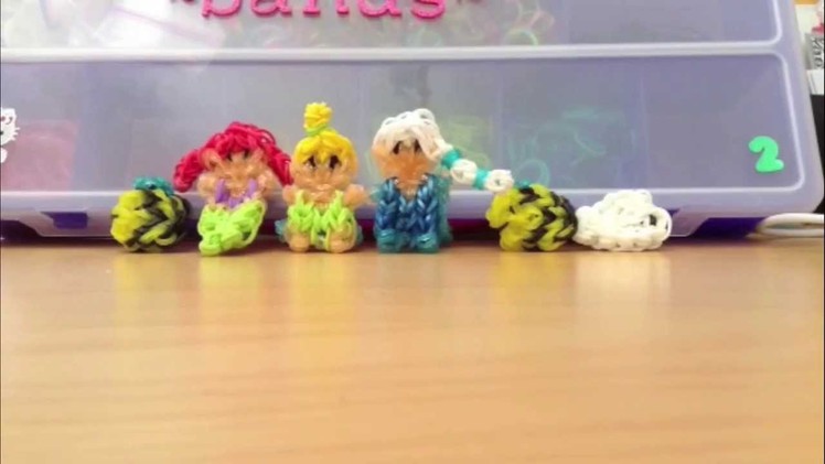 Disney Rainbow Loom Figurines and Cute (Kawaii) Rainbow Loom Charms!