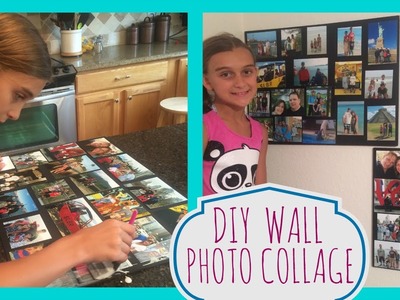 DIY PROJECT: WALL PHOTO COLLAGE