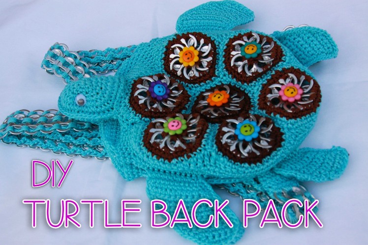 DIY: Turtle shaped back pack part 1
