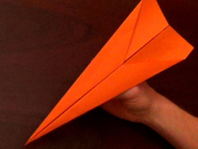 Fastest Flying Paper Airplane Tutorial - The Dart,, the fastest paper airplane