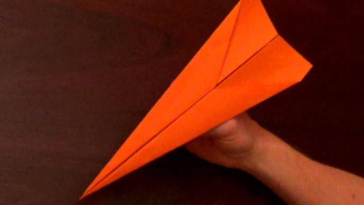 Fastest Flying Paper Airplane Tutorial - The Dart,, the fastest paper airplane
