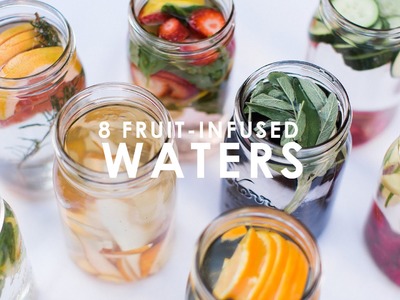 Fruit Infused Water: 8 Ways to drink more Water - Honeysuckle