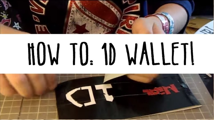 How To Make a One Direction Wallet (Timelapse)
