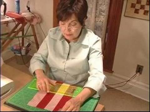 How to Make Quilts : How to Cut Pieces & Patches for a Quilt