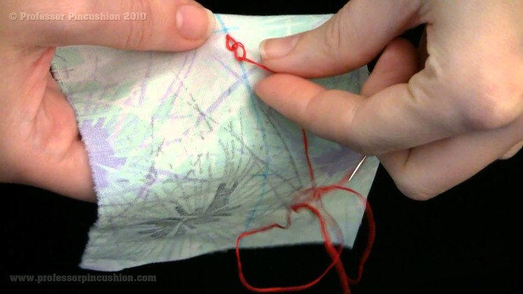How To Sew A Chain Stitch