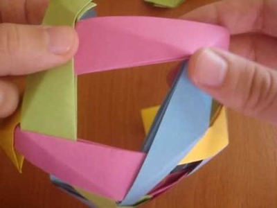 Origami dodecahedron