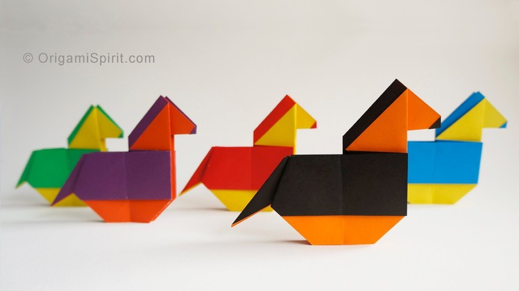 Origami Horse for a mobile :: Caballito de papel