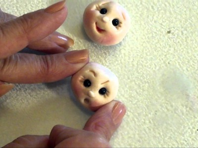 Polymer Clay - Eyebrows Can Change the Expression!