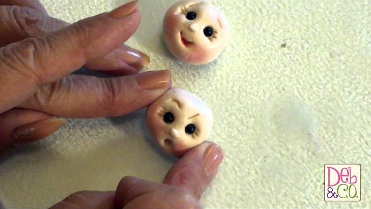 Polymer Clay - Eyebrows Can Change the Expression!