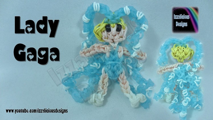 Rainbow Loom Lady GaGa Action Figure.Charm Octopus Outfit - Gomitas