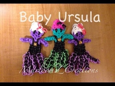 Rainbow Loom Ursula: Baby ursula