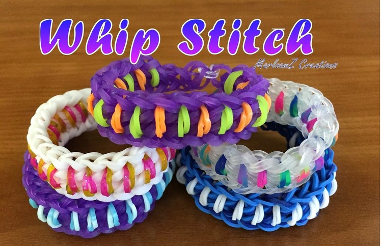 Rainbow Loom Whip Stitch Bracelet (Hook Only)