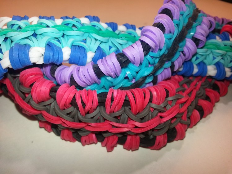 Side Wrap Bracelet Tutorial by feelinspiffy (Rainbow Loom)