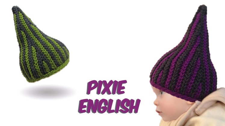 Slip stitch crochet - Pixie Babyhat - (bosnian crochet) english version
