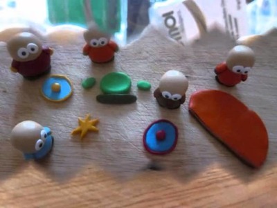Southpark Making Off! Sculpey, Fimo, Polymer clay