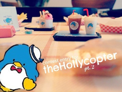 ♥ TheHollycopter Polymer Clay Contest Entry ("Happy Burger")♥