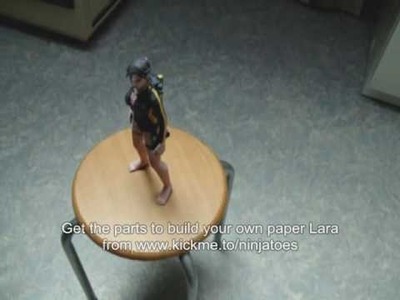 Tomb Raider Underworld papercraft Lara.wmv