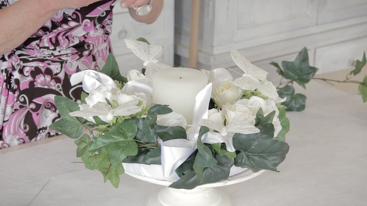 Wedding Floristry Tutorial: How to make a Wedding Table Wreath