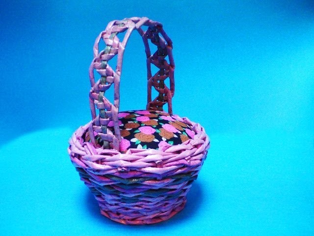 Basketry. A zigzag like holder. Part 8.
