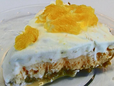 Betty's Orange-Vanilla Ice Cream Pie