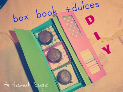 Box book+dulces. DIY (gift idea)