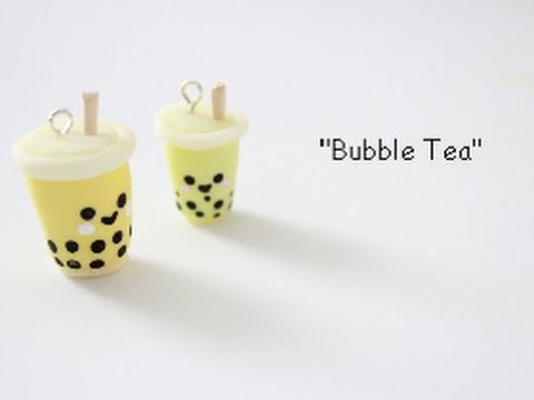 Cold Porcelain Tutorial: "Bubble Tea"
