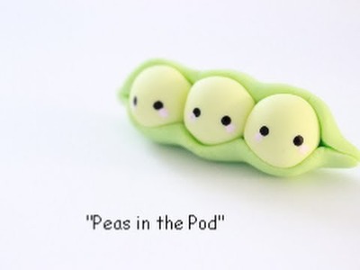 Cold Porcelain Tutorial: "Peas in the Pod"