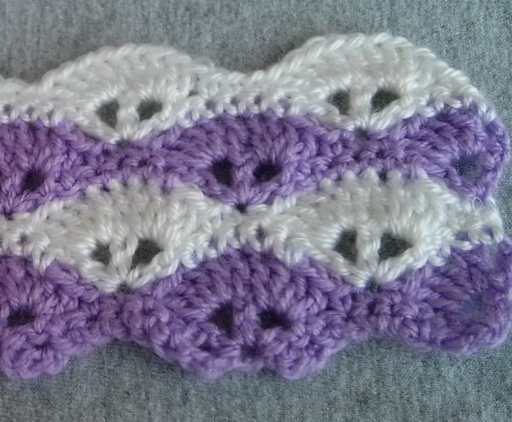 Crocheted pattern 1