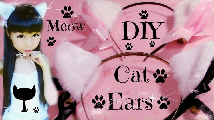DIY Cat Ears | Fluffy Ears (Easy) | Halloween DIY