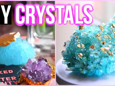 DIY Crystals at Home! Tumblr Inspired Room Decor
