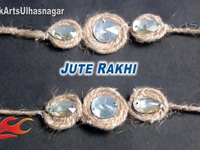 DIY Jute  Rakhi for Raksha Bandhan | How to make |  JK Arts 602