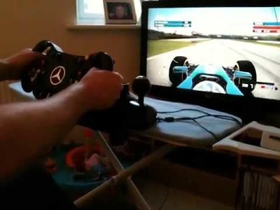 Homemade F1 wheel for PS3