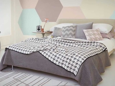 How to create a striking hexagonal paint design with Dulux
