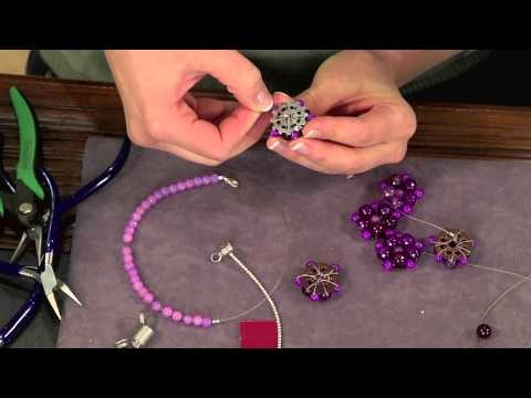 How To Make a Colorful Botanical Necklace