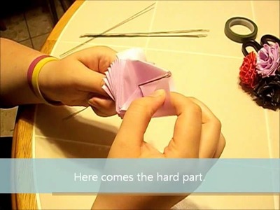 How to Make a Ribbon Rose