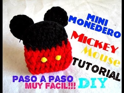 Mickey Mouse - Mini Monedero!!!