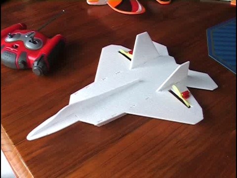 Micro YF-22 Depron Flight Video