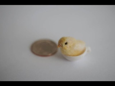 Miniature Chick Tutorial by Heather Wells
