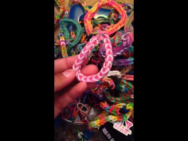 My loom band collection