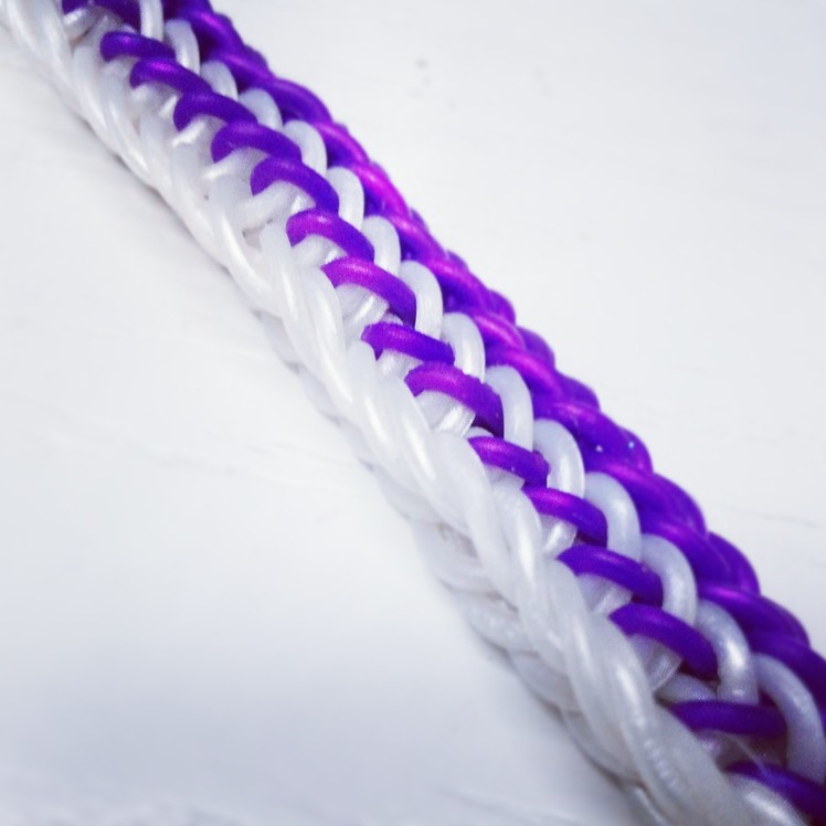 NEW Fish Track Rainbow Loom Bracelet Tutorial (Original Design)