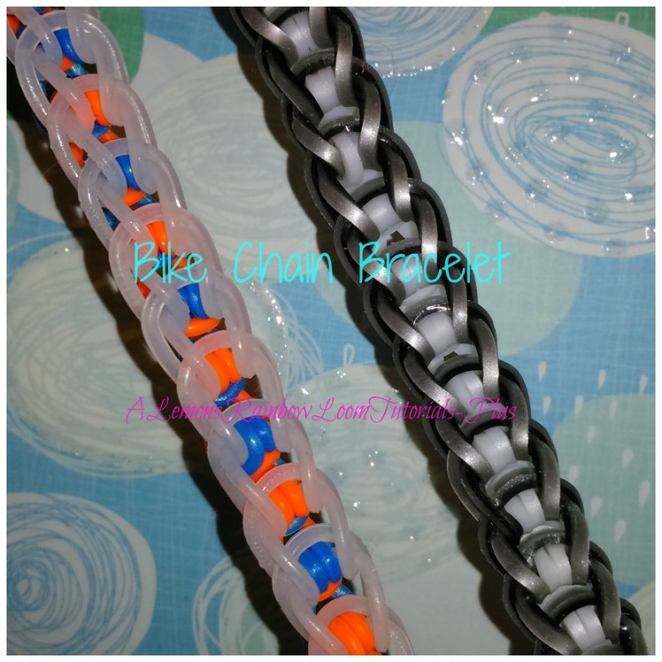 Rainbow Loom - Bike Chain Bracelet (Reversible) | How To